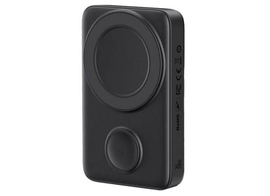 Mcdodo MC-1461 2​ in 1 Magnatic Wireless 20W Power Bank 10000mAh For iPhone & Apple Watch - Black